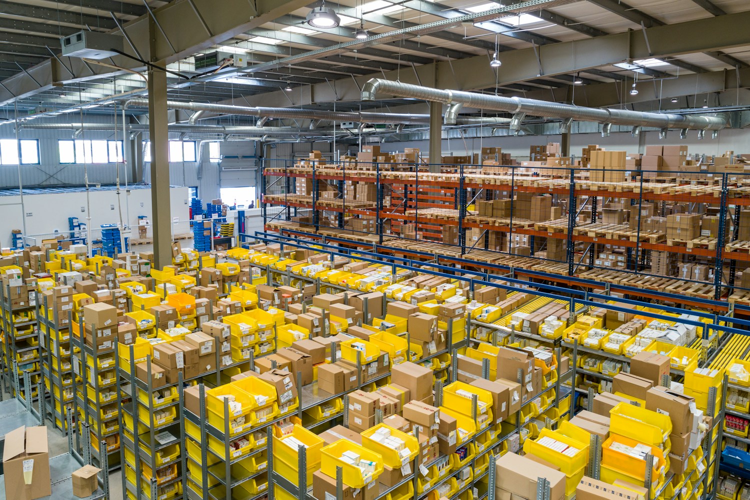Paquetes de compras listos para su envío